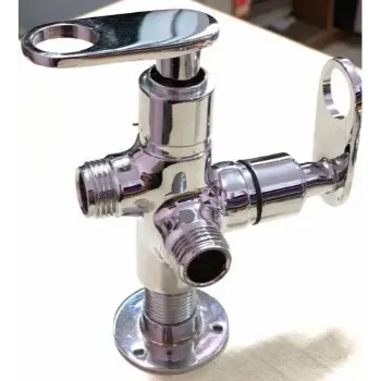 Brass Angle Cock
